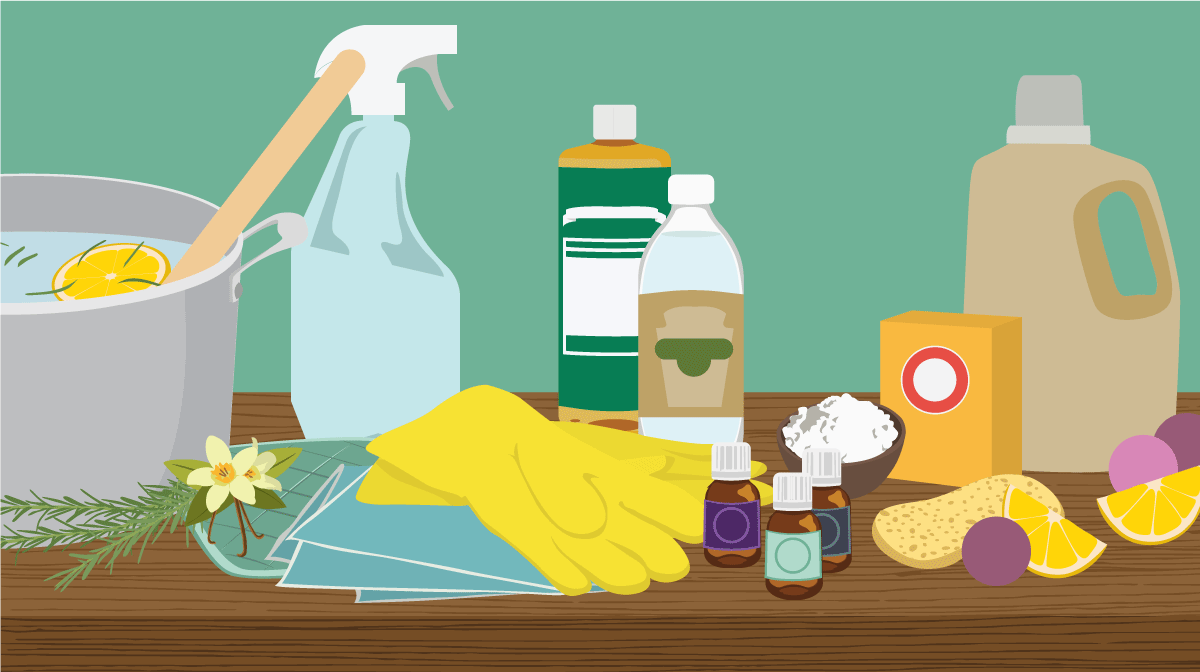 non chemical household cleaners